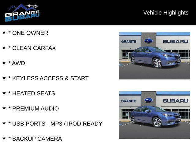used 2021 Subaru Legacy car, priced at $18,680