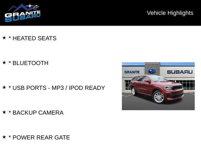 used 2022 Dodge Durango car, priced at $27,490