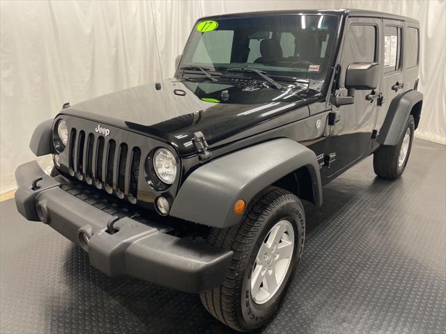 used 2017 Jeep Wrangler Unlimited car, priced at $22,900