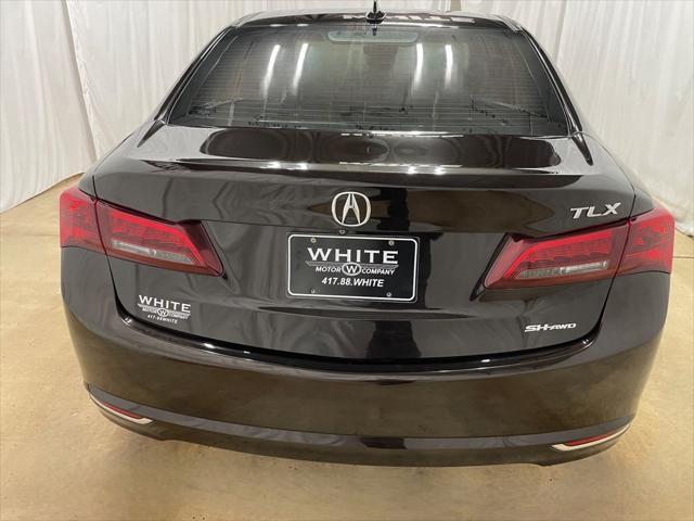 used 2015 Acura TLX car, priced at $17,500