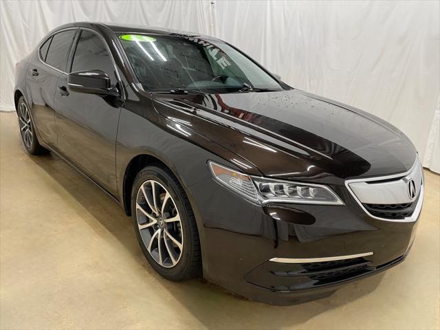 used 2015 Acura TLX car, priced at $17,500