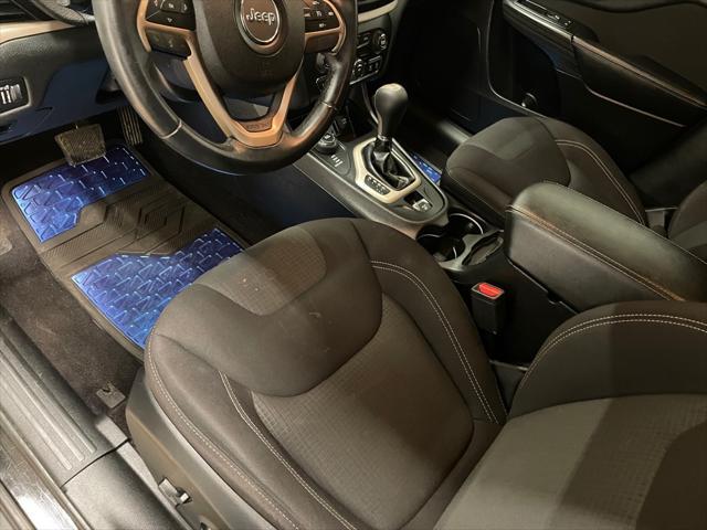 used 2017 Jeep Cherokee car, priced at $19,900