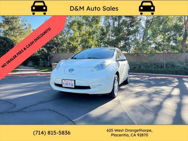 used 2014 Nissan Leaf car, priced at $3,495