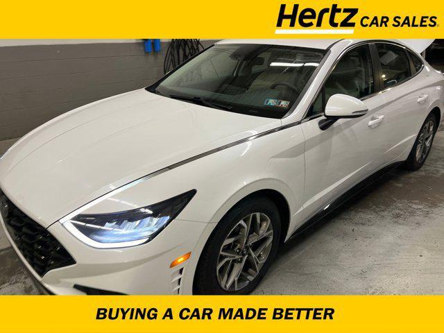 used 2021 Hyundai Sonata car, priced at $16,064