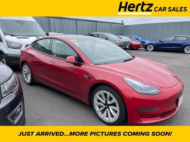 used 2022 Tesla Model 3 car, priced at $23,796