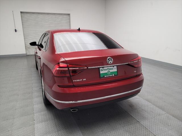 used 2018 Volkswagen Passat car, priced at $18,095