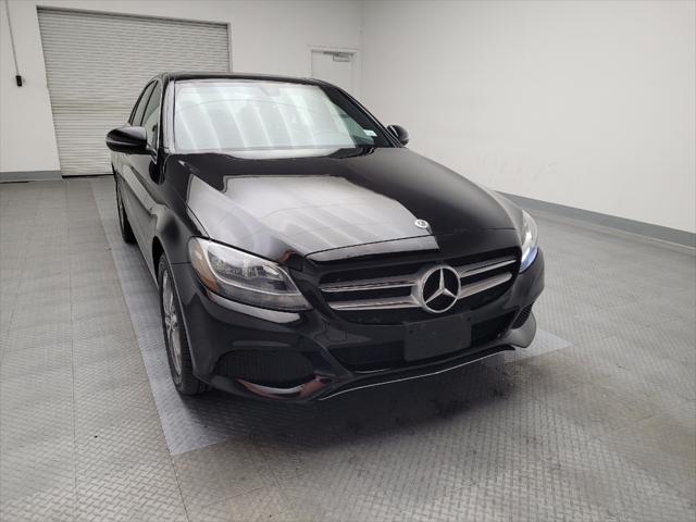 used 2018 Mercedes-Benz C-Class car, priced at $25,895