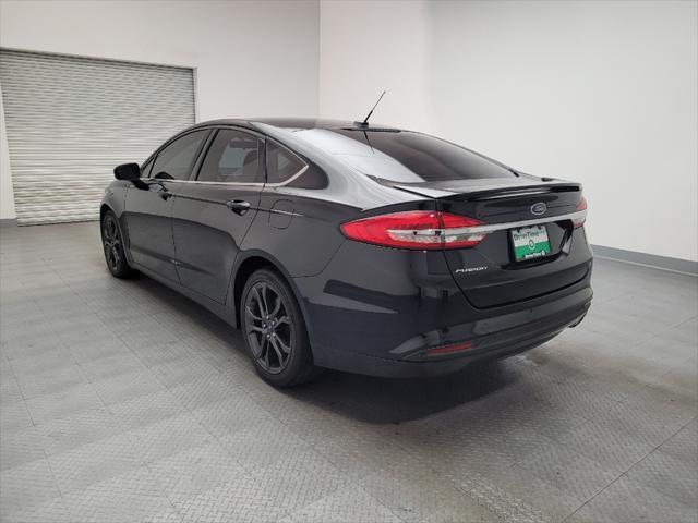 used 2018 Ford Fusion car, priced at $13,895