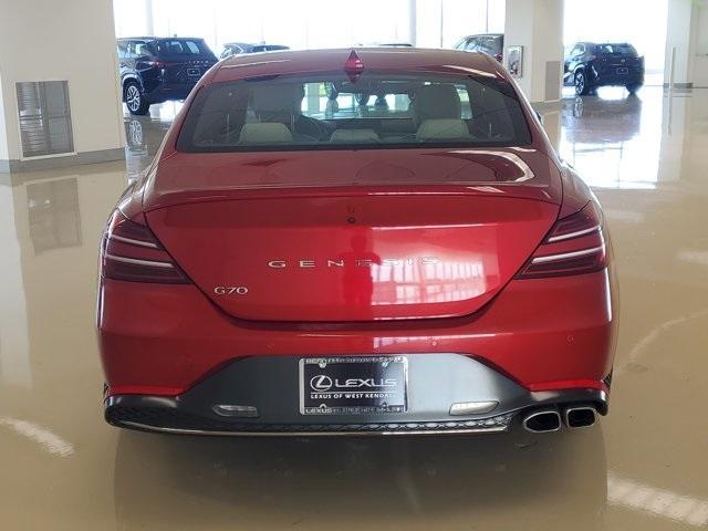 used 2023 Genesis G70 car, priced at $30,500