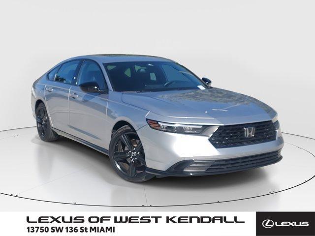 used 2023 Honda Accord Hybrid car, priced at $25,790