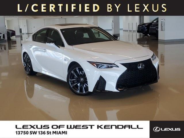used 2025 Lexus IS 350 car, priced at $44,900