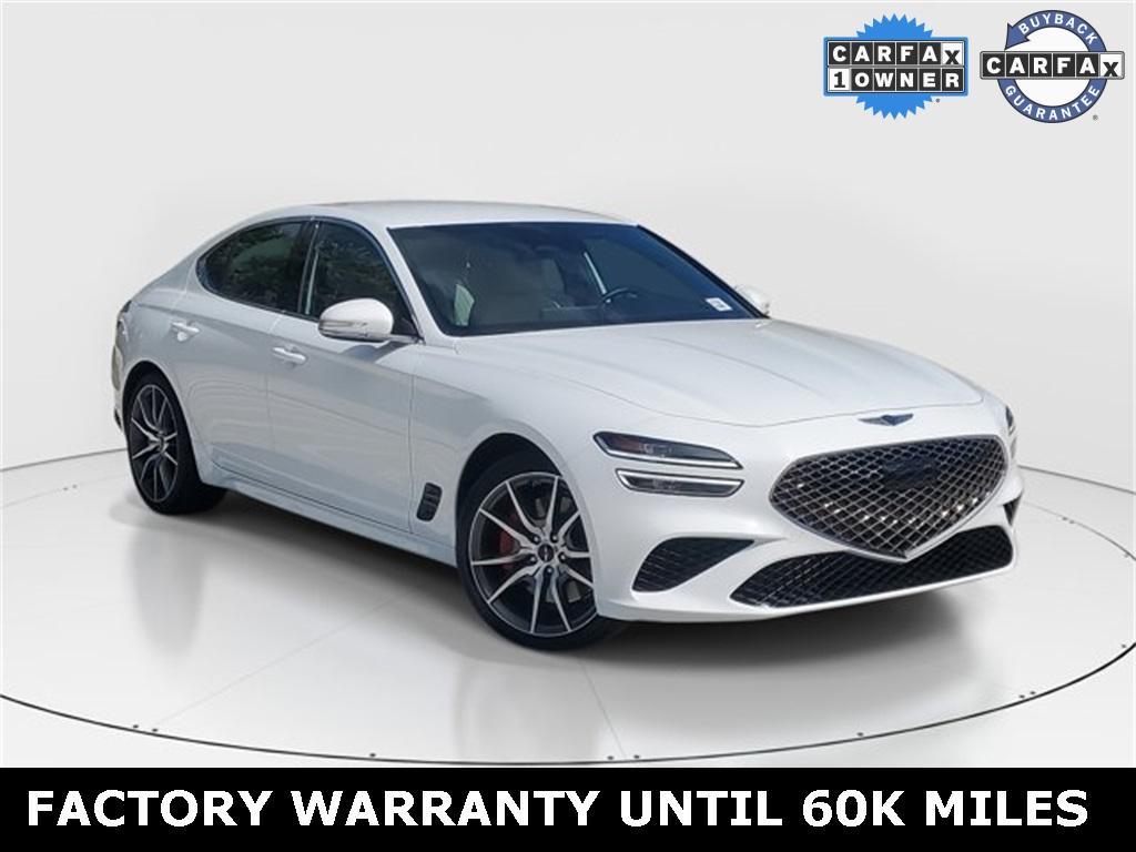 used 2025 Genesis G70 car, priced at $32,980