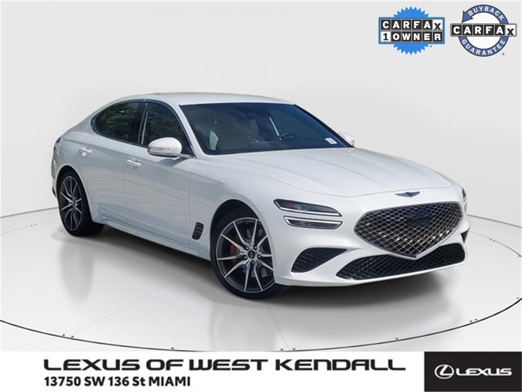 used 2025 Genesis G70 car, priced at $32,980