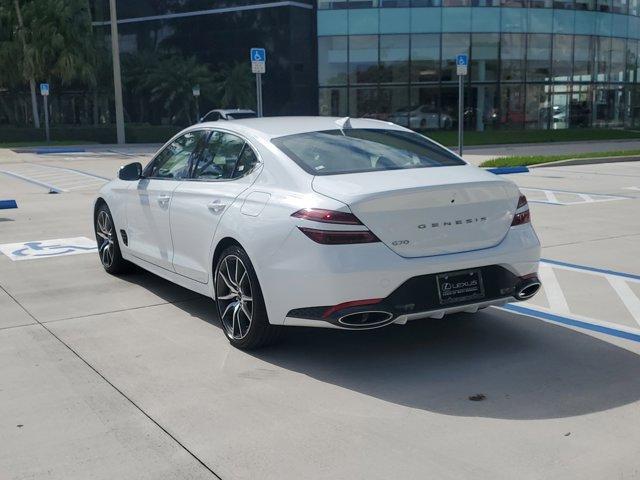 used 2025 Genesis G70 car, priced at $33,890