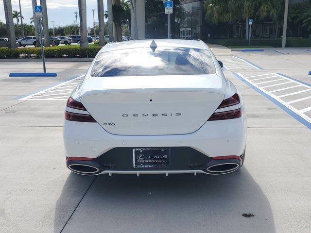 used 2025 Genesis G70 car, priced at $37,890
