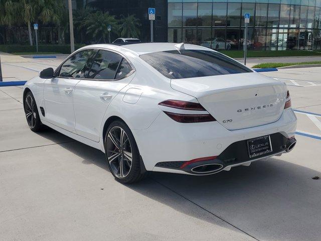 used 2025 Genesis G70 car, priced at $37,890
