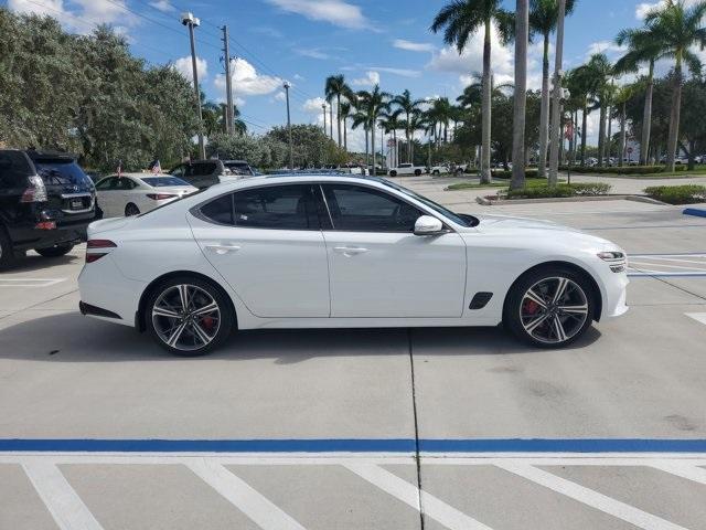 used 2025 Genesis G70 car, priced at $35,900