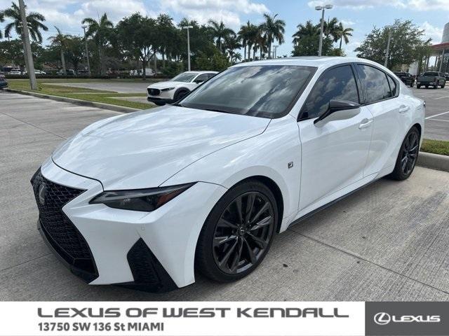 used 2021 Lexus IS 350 car, priced at $33,888