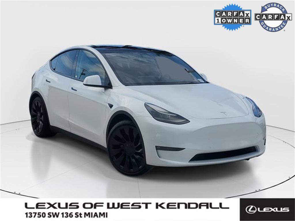 used 2022 Tesla Model Y car, priced at $22,998