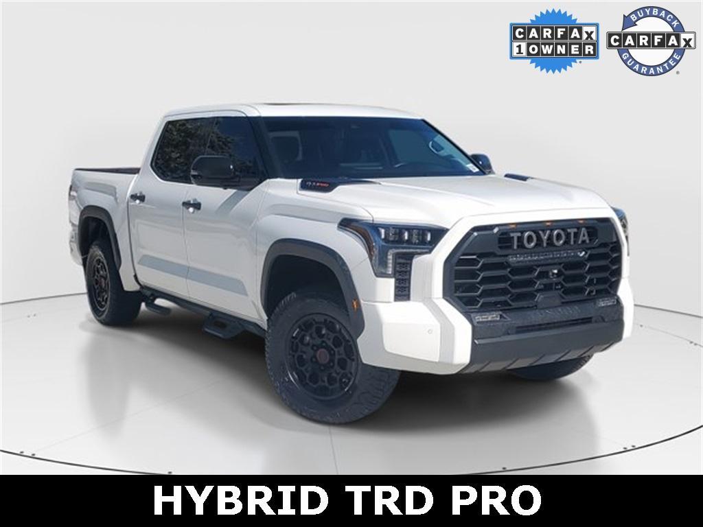 used 2023 Toyota Tundra Hybrid car, priced at $58,690
