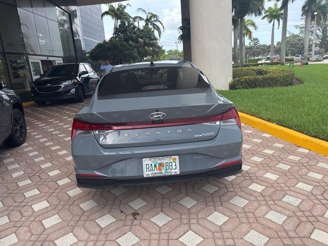 used 2021 Hyundai ELANTRA HEV car, priced at $19,690