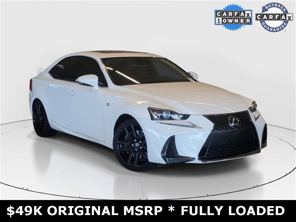 used 2017 Lexus IS 350 car, priced at $27,900
