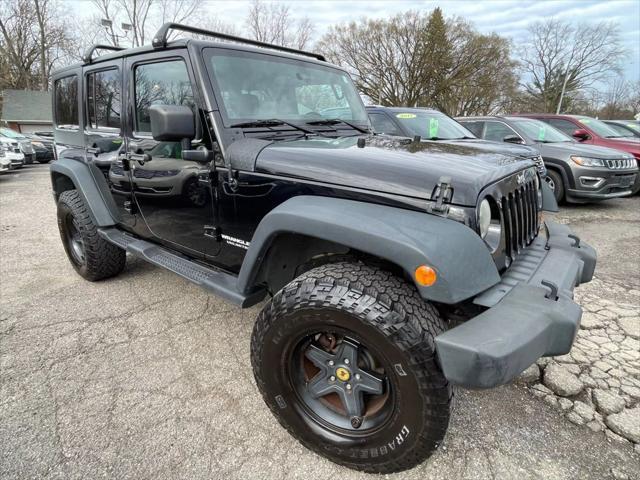 used 2012 Jeep Wrangler Unlimited car, priced at $13,990