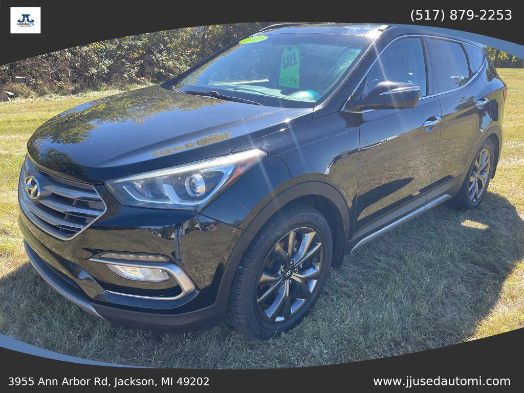 used 2017 Hyundai Santa Fe Sport car, priced at $10,990