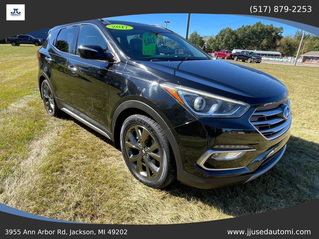 used 2017 Hyundai Santa Fe Sport car, priced at $10,990