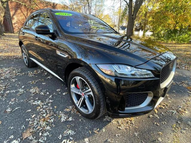 used 2018 Jaguar F-PACE car, priced at $18,900