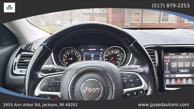 used 2021 Jeep Compass car, priced at $15,990