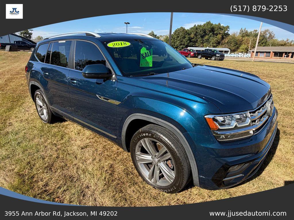 used 2018 Volkswagen Atlas car, priced at $11,990