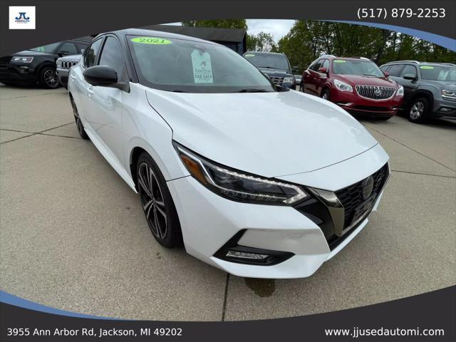 used 2021 Nissan Sentra car, priced at $19,990
