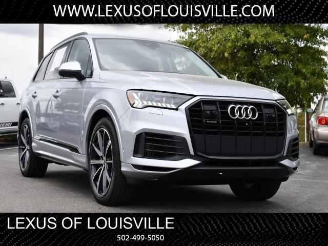 used 2020 Audi Q7 car, priced at $37,500