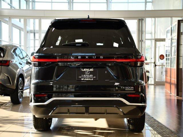 new 2025 Lexus TX 500h car, priced at $70,881