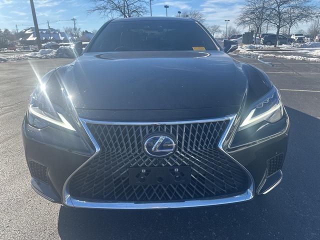 used 2021 Lexus LS 500h car, priced at $64,000