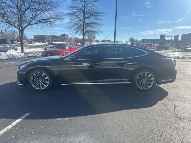 used 2021 Lexus LS 500h car, priced at $64,000