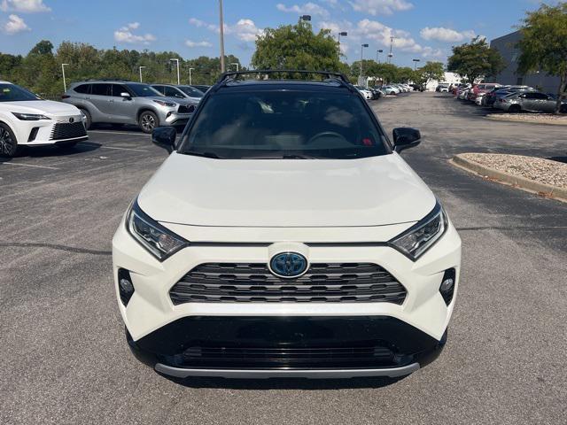 used 2021 Toyota RAV4 Hybrid car, priced at $28,000