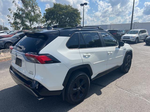 used 2021 Toyota RAV4 Hybrid car, priced at $28,000