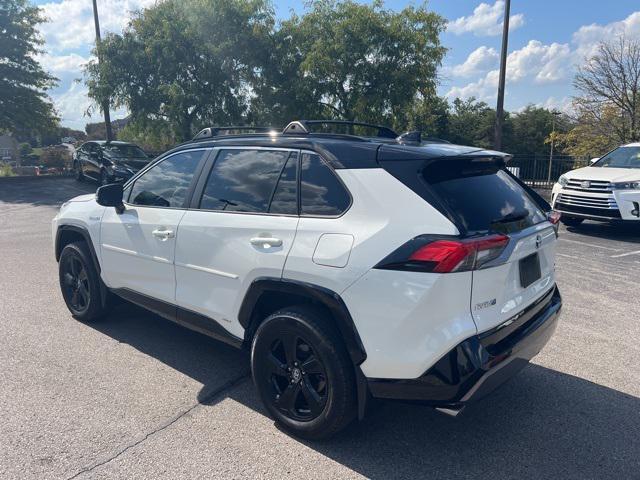 used 2021 Toyota RAV4 Hybrid car, priced at $28,000