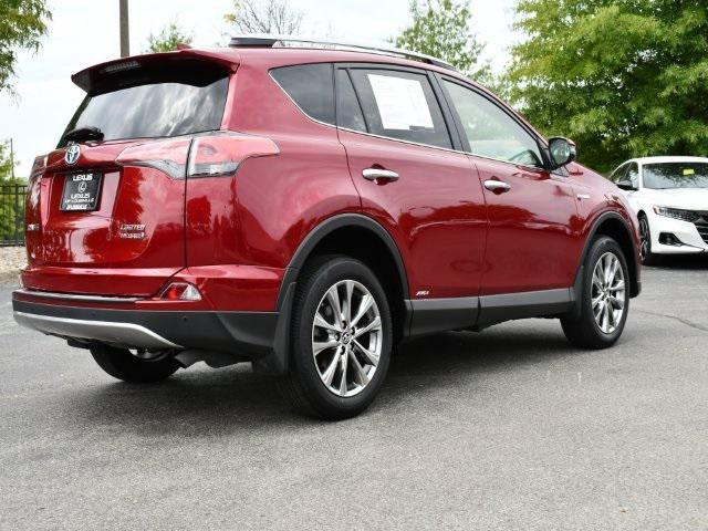 used 2018 Toyota RAV4 Hybrid car, priced at $27,500