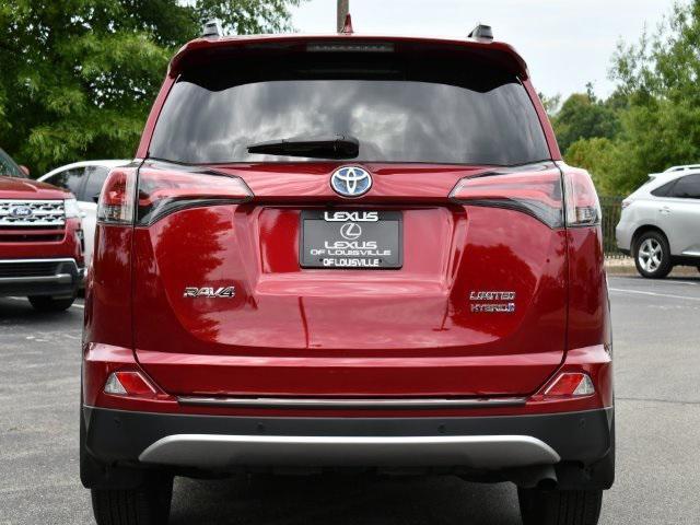 used 2018 Toyota RAV4 Hybrid car, priced at $27,500