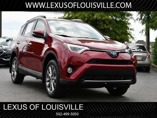 used 2018 Toyota RAV4 Hybrid car, priced at $27,500