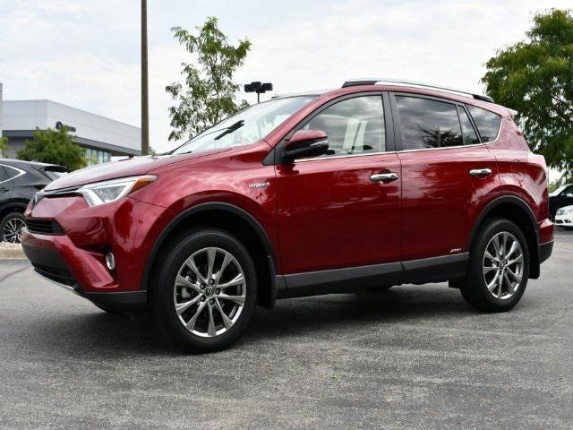 used 2018 Toyota RAV4 Hybrid car, priced at $27,500