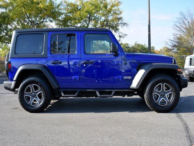 used 2020 Jeep Wrangler Unlimited car, priced at $27,500