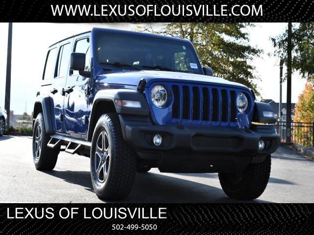 used 2020 Jeep Wrangler Unlimited car, priced at $27,500