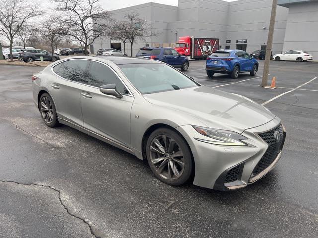 used 2018 Lexus LS 500 car, priced at $39,000