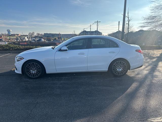 used 2022 Mercedes-Benz C-Class car, priced at $36,000