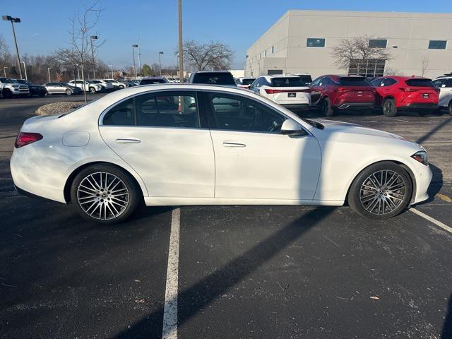 used 2022 Mercedes-Benz C-Class car, priced at $36,000