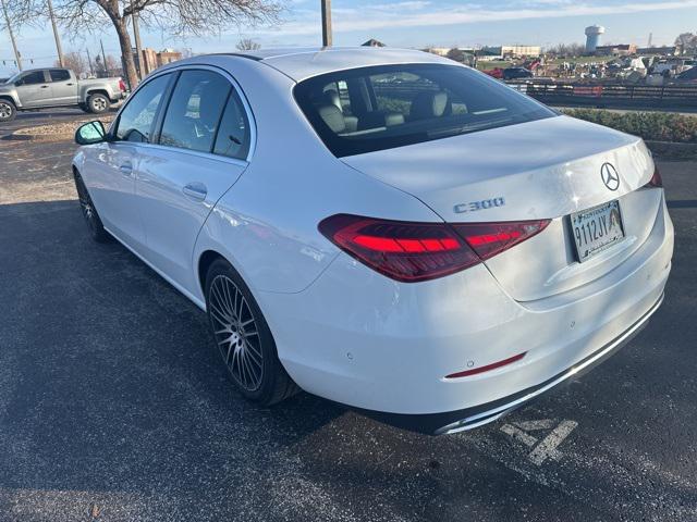 used 2022 Mercedes-Benz C-Class car, priced at $36,000